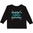 thumbnail image 3 of Inktastic Daddy's Little Drummer Boys or Girls Long Sleeve Toddler T-Shirt, 3 of 5