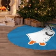 thumbnail image 5 of Fuzoiu Goose Holding an Umbrella Print Christmas Tree Skirt,Xmas Christmas Decorations,Xmas Tree Mat for Farmhouse Holiday New Years Home Party Decor Tree Rugs-30", 5 of 6