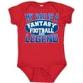 thumbnail image 3 of Inktastic My Dad is a Fantasy Football Legend Boys or Girls Baby Bodysuit, 3 of 5