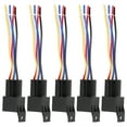 thumbnail image 3 of LED Flasher Relay Module, Easy To Wire Plug And Play Shockproof DC12V 40A 5Pcs Turn  Light Relay, Automobile for Automotive, 3 of 7