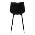 thumbnail image 4 of Alibi Tabouret de Bar Contemporain Hauteur Comptoir - Ensemble de 2 - Noir Mat, 4 of 5