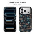 thumbnail image 5 of Set of Color Snowflakes Christmas Leather Wallet Case for iPhone 16 Wallet Case Card Holder Flip, 5 of 8