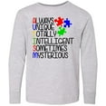 thumbnail image 3 of Inktastic Autism Awareness Acronym Long Sleeve Youth T-Shirt, 3 of 5