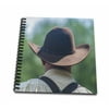 3dRose Brown cowboy hat - Mini Notepad, 4 by 4-inch