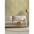 thumbnail image 4 of Holden Floral Bird Trail Non-pasted Wallpaper  396in x 20.8in Yellow, 4 of 5