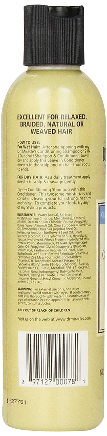 Dr Miracle S Feel It Formula Leave In Conditioner 8 Fl Oz