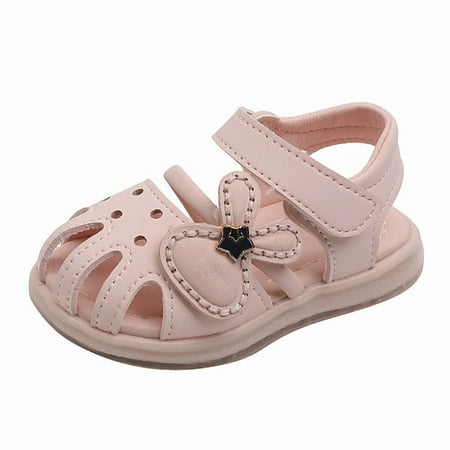 

NIUREDLTD Toddler Baby Girl Shoes Dew Toe Shoe Girl Sandals Baby Soft Shoe Covers Sandals For 0 To 2 Years Size 20