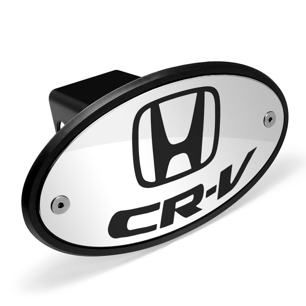 Honda CRV Chrome Metal Plate 2 inch Tow Hitch Cover