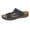 Blue, variant on Clearence Women’s Retro Fishmouth Sandals Summer Beach Shoes with Diamond Cut-Out Design Thick Wedge Platform Orthopedic Cushioning Non-Slip Holiday Casual Slides