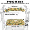 thumbnail image 6 of HELLHERO Sunflower Seat & Back Covers Rollator Walker Seat Back Cover Dust Proof for Streets Washable Easy to Use, 6 of 7