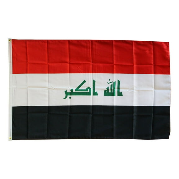 Iraq - 3'X5' Polyester Flag (2008)