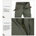 thumbnail image 4 of Cargo Trouser Wide Application Made With Cotton Ample Pocket Space Breathable And Comfortable Coffee 36, 4 of 6