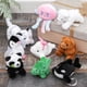 thumbnail image 3 of Plush standing shoulder doll, magnetic tethering doll, soothing small animal plush toy, cute rag doll, size as shown in color, standing shoulder orca - approx. 14cm/0.05kg, 3 of 5