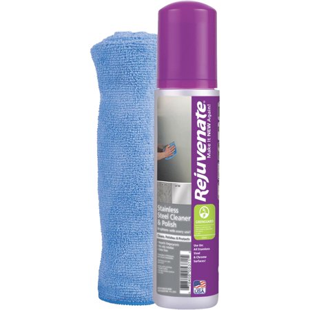 Rejuvenate 10 Oz. Stainless Steel Cleaner & Polish RJ10SS