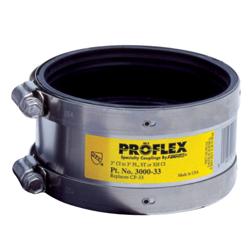 Fernco 3000 33 Shielded Coupling 3 In X 3 In Walmart fernco-3000-33-shielded-coupling-3-in-x-3-in-walmart