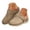 Khaki, variant on Dakaela Mules for Women Comfortable Slip on Closed Toe Clogs Memory Foam Wedge Slides Summer Casual Wprk Walking Platform Sandals Black 6