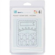 Lifestyle Pocket Scrap Dies-hooray, 4 Di