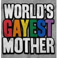 thumbnail image 2 of Worlds Gayest Mother Queer Mom Zip Hoodie Sweatshirt Women Brisco Brands S, 2 of 6