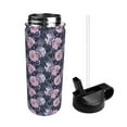 thumbnail image 2 of Lsque Flowers Pattern 18oz Sports Insulated Kettle With Straw Insulated Water Bottle Insulated Tumbler For Men Womans Sports Insulated Kettle, 2 of 8