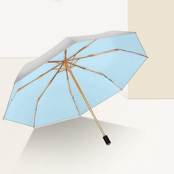Werulen Clearance Under $5 ! Light Small Compact Travel Folding Umbrella, Portable, Ergonomic Handle, UV Protection, Windproof Rain Sun, Backpack, Women Men
