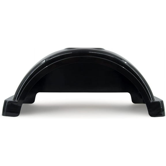 Fulton Trailer Fenders Plastic Fender, 13-Inch Tire Size, Black #008553