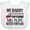 AA-White, variant on Inktastic Daddy Still Plays with Trucks Boys Baby Bib