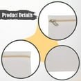 thumbnail image 4 of Bolsillo lateral cosido con cremallera Instalación fácil y segura Lona Resistente Bolsa de almacenamiento para móvil Bolsillos interiores para abrigos Blanco, 4 of 4