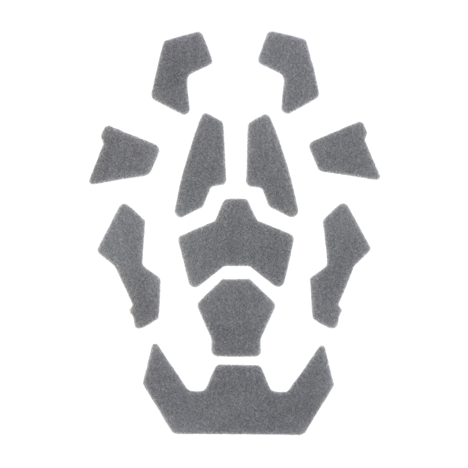 Helmet Enhanced Hook and Loop Fastener Set Helmet Magic Stickers DIY