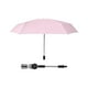 thumbnail image 5 of Sombrilla de playa con abrazadera ajustable de 360 ​​grados con protección solar y abrazadera Rosa, 5 of 8