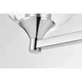 thumbnail image 4 of Living District Foster 2-Light Iron & Glass Bath Sconce in Chrome/Clear, 4 of 7