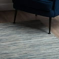 thumbnail image 2 of Addison Rugs Denver 8' x 10' Hand Loomed Flatweave Wool Area Rug in Blue, 2 of 8