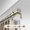 Gold, variant on 1 in. Cap Curtain Rod with 28 to 48 in. Extension, Satin Nickel