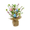 thumbnail image 2 of Árbol de huevos de Pascua, decoraciones de Pascua, mini decoración de huevos de Pascua, árbol decorativo duradero Estilo A, 2 of 9