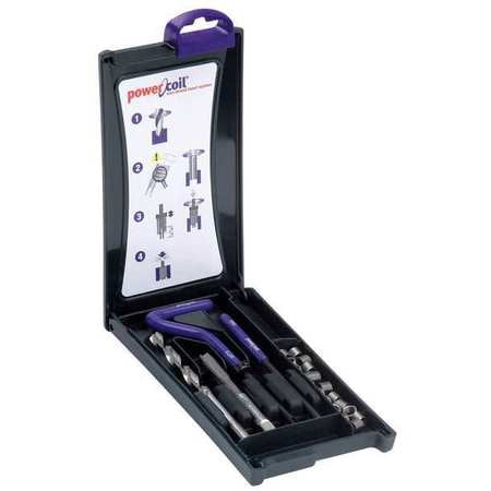 

ZORO SELECT 3532-3/8KLH Helical Thread Repair Kit 3/8-16 10 Pcs