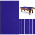 thumbnail image 1 of Mantel de billar, paño de fieltro para billar con 6 tiras de tela, para mesa de billar de interior de 8 pies, 1 of 6