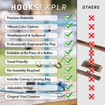 thumbnail image 4 of Juego de Lanzamiento de Aros Craggy Games HOOKS! XPLR de Aluminio, 4 of 9