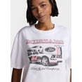 thumbnail image 4 of No Boundaries Ford Mustang Graphic Boyfriend Tee, Women's XXS-XXL, 4 of 5