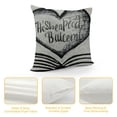 thumbnail image 4 of YINGXI School Librarian Throw Pillow Covers  Book Lover Gifts Pillowcase Reading Pillow Covers 20x20in, 4 of 5