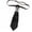 Black, variant on Uniform Pre Tied Tie for Girls Senior School Lady Uniform Pre-tied Tie Elegant Look for Business and Office Use