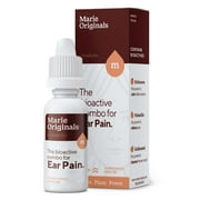 Marie Originals Natural Earache Relief Drops for Ear Infection Prevention, Pain Relief, Swimmer's Ear-for Adults and Children