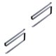 thumbnail image 4 of Billuyoard Portarrollos de papel de acero al carbono para colgar papel higiénico de repuesto Negro 2Conjunto, 4 of 6