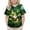 O, variant on OGLCCG Kids Boys St. Patrick's Day T Shirts Shamrock Graphic Short Sleeve Button Down Tees Funny St Patty's Irish T-Shirt Tops 2-15 Years
