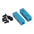 thumbnail image 1 of tamizeot 2Pcs RC Servo Mount Easy to Install DIY Accessory for 1/10 CW01 Model RC Car blue blue for 1/10 RC car, 1 of 6