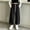 Black, variant on Spazoro Girls Jogger Sweatpants with Pockets, Baggy Solid Color Elastic Drawstring Waist Fall Winter Casual Harem Pants for Little Big Kids Black Size 9-10