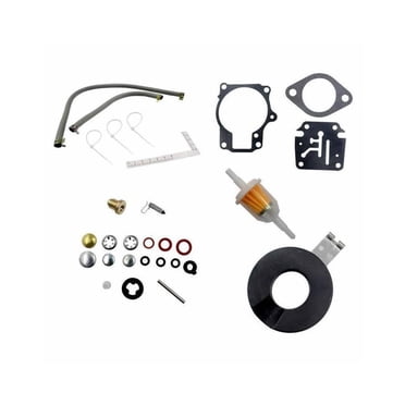 Carburetor Rebuild Kit For Johnson Evinrude 18hp 20hp 25hp – With Float – CRRK31