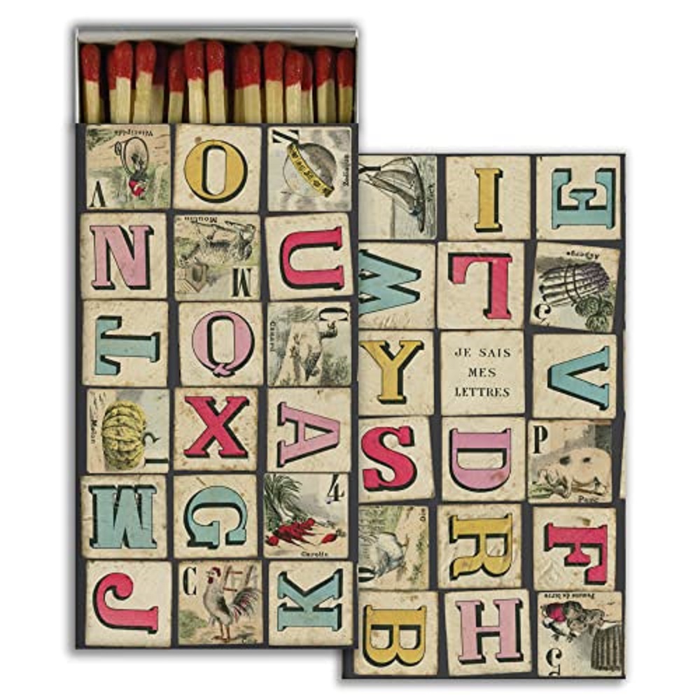 HomArt Match Box Set of 2 Alphabet