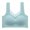 Blue, variant on Gyujnb Women's Comfortable and Elegent Sports Gathering Thin Bra and Tank Top Style Underwear Without Steel Rings
