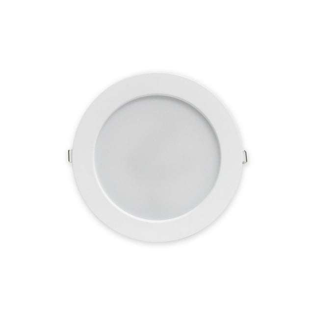 Plafon Led 18w Empotrable Luz CALIDA Redondo 10pzs Jwj JWJ Plafon Led 18w Empotrable Luz CALIDA Redondo JWJ