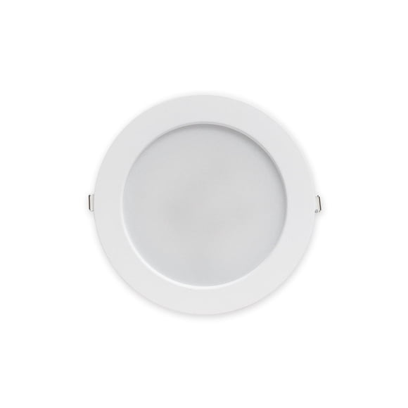 Plafon Led 18w Empotrable Luz CALIDA Redondo 10pzs Jwj JWJ Plafon Led 18w Empotrable Luz CALIDA Redondo JWJ