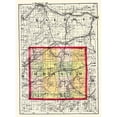 thumbnail image 3 of Walling 14x18 Black Modern Framed Museum Art Print Titled - Branch Michigan - Walling 1873, 3 of 5
